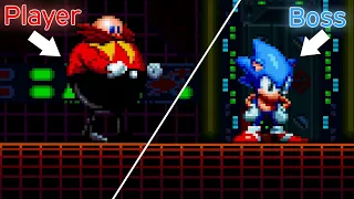 If Heroes and Bosses switched roles in Sonic Mania Plus? ~ Sonic Mania Plus mods ~ Gameplay