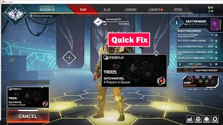 Apex Legends Matchmaking Issue Quick fix | Season 10