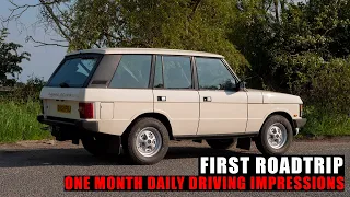 RANGE ROVER CLASSIC- First roadtrip