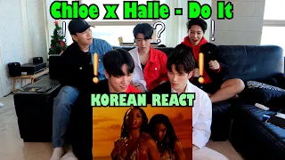 Korean React To Chloe x Halle 'Do It' MV ✨✨