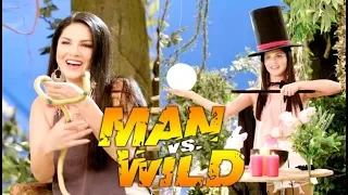 Sunny Leone Man VS Wild Photoshoot 2018  | Behind The Scenes