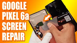 TRICKY FINGERPRINT SCANNER FIX! Google Pixel 6a Screen Replacement | Sydney CBD Repair Centre