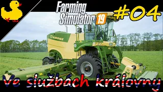 Milionové dluhy a koupí za to jen sekačku - Ve službách královny -  Farming Simulator 19