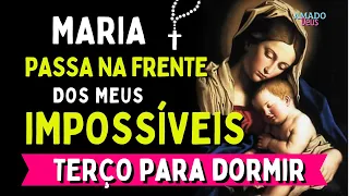 ❤️️TERÇO MARIA PASSA NA FRENTE DOS MEUS IMPOSSÍVEIS, Amado Deus, momento de oração,