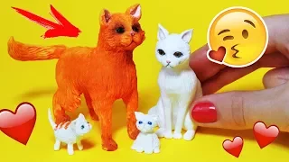 Kittens for dolls 🌟Miniature Cat Accessories 💖 DIY Pets for dolls 💖 AnnaOriona