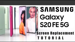 Samsung S20 FE 5G SM-G781 Original Screen Replacement Tutorial / Wymiana wyświetlacza