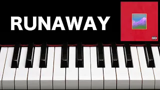 Runaway - Kanye West (hour piano)