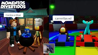 RETOS EN RAINBOW FRIENDS 2 MOMENTOS DIVERTIDOS (ROBLOX)