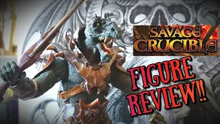 Reviewing Savage Crucible's brand new Nin Vilimir premium action figure!!