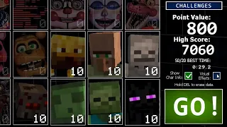 Minecraft In UCN! All Jumpscare!! (UCN Mods) 2019