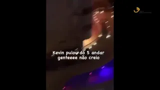 Vídeo. MC Kevin cai de hotel no Rio e “estado de saúde é muito grave”