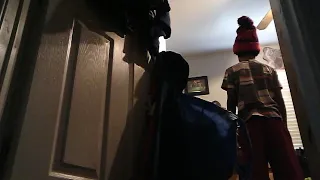 Kid gets whooping for not cleaning room