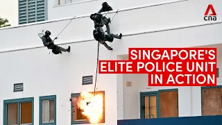 The Singapore police's elite STAR unit in action