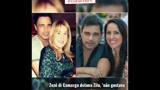 Zezé di Camargo detona Zilu, ‘não gostava dela, só casei porque ela estava grávida’