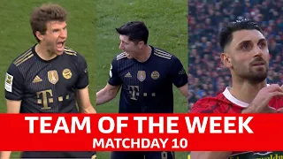 Bundesliga | Müller, Lewandowski, Grifo & More | Team of The Week Matchday 10