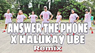 ANSWER THE PHONE X HALUKAY UBE ( Dj Ericnem Remix ) - Dance Trends | Dance Fitness | Zumba
