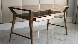 Building a Modern Table. Mid Century Modern - Woodworking