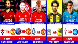🚨ALL CONFIRMED TRANSFER NEWS TODAY SOFYAN,VERATI TO UNITED, VEIGA TO NAPOLI,PAVARD TO INTER, SALAH