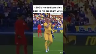 when zinchenko dedicated goal to pregnant wife