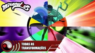 Miraculous - ALL TRANSFORMATIONS