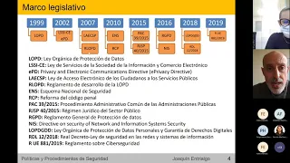 Seguridad de la Información en el ámbito legislativo español  Un caso de ejemplo