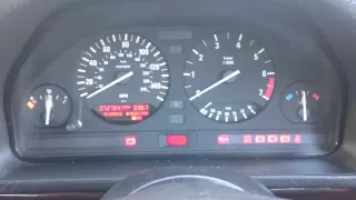 Bmw E34 520i hot start