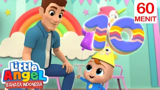 Berhitung Satu Sampai Sepuluh! 123+ | Little Angel Bahasa Indonesia | Kartun Edukasi Anak dan Balita