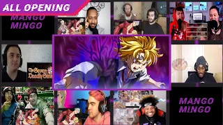 The Seven Deadly Sins 1-8 OPENING || REACTION MASHUP