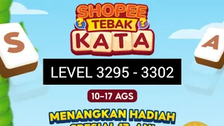 Kunci jawaban game Shopee tebak kata level 3295 - 3302