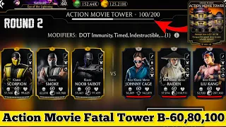 Boss Klassic Action Movie Vs Klassic Gold Team Fight + Rewards MK Mobile | Battles 100 & 60,80