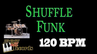 Shuffle Funk Drum Track 120 bpm - Ritmo de Bateria