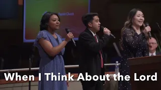 When I Think About the Lord // Lancaster Baptist Church Trio