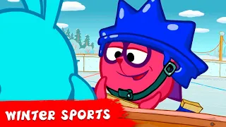 KikoRiki 2D | Winter Sports 🏒 Best episodes collection | Cartoon for Kids