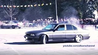 LOW BMW E34. New video + Drifting!!!