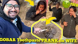 Biwi Ko Gobar Ka Brush Kara Diya 🤪 Prank On Wife *She Almost Killed ME*😰