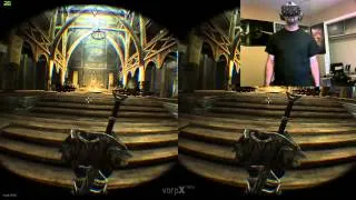 Lets VR Skyrim!! D3: Lvl 4 - Turning In Dragonstone P1 : First Dragon Kill in VR!!
