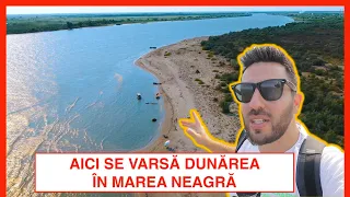 Prima oară în Delta Dunării! Aici se varsă Dunărea în mare!
