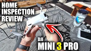 DJI Mini 3 Pro Home Inspection Close Proximity Review - Crash Machine