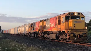 KiwiRail Thunder On The North Auckland Line (Part 1) (HD)