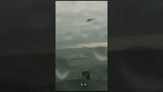 Footage appears to show drone boat attack on Russian ships in Crimea