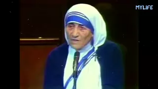 Mother teresa speech on love original