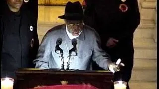 Dr. Ben speaks at ascension of Khalid Muhammad