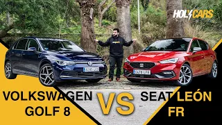 Seat León 2021 VS Volkswagen Golf 2021 - Comparativa en español | HolyCars TV