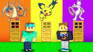 Don’t Choose the Wrong POKEMON Door in Pixelmon! (Minecraft)