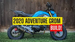 Building A Honda Grom Under 12mins // Adventure Grom