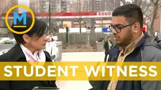 This Toronto student witnessed yesterday's horrifying attack | Your Morning