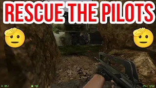 Rescue The Pilots In Counter Strike