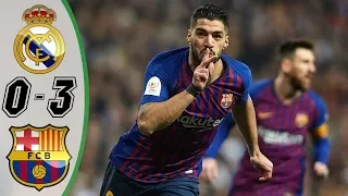 Barcelona vs Real Madrid 3-0 All Goals & Extended Highlights (27/02/2019) HD