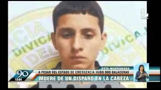 Callao: joven muere por disparo en la cabeza en balacera