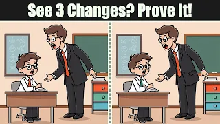 Spot The Difference : See 3 Changes? Prove it! | Find The Difference #210